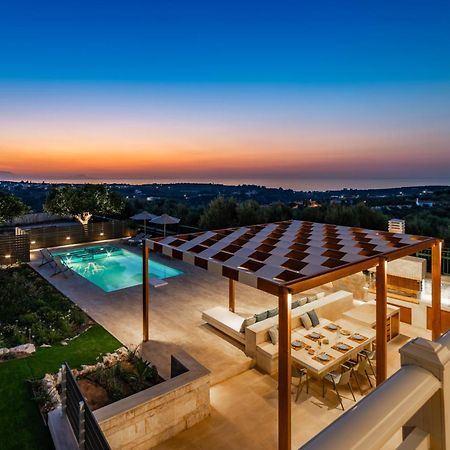 Estella Villa With Pool, Children Area, Bbq & Magnificent Views! Astérion Exterior foto