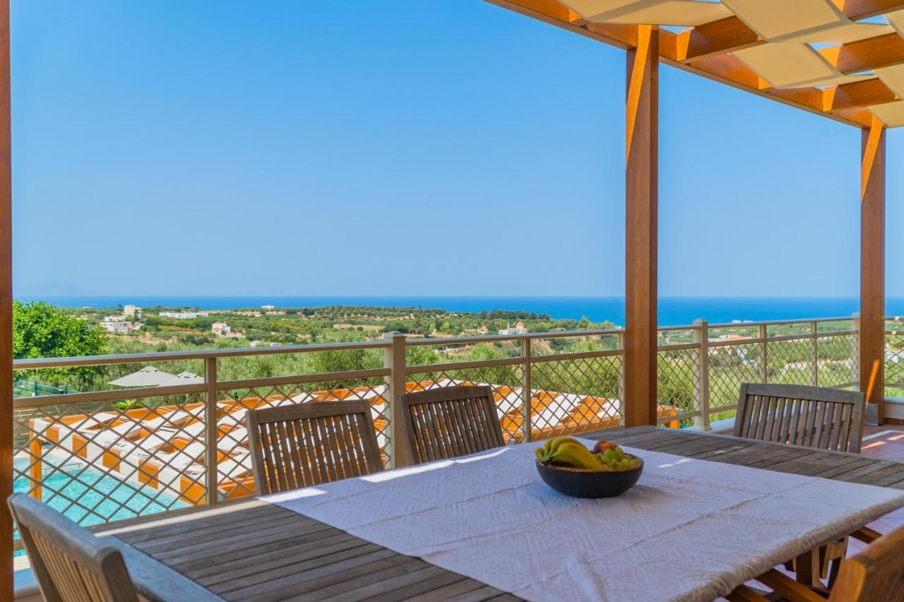 Estella Villa With Pool, Children Area, Bbq & Magnificent Views! Astérion Exterior foto