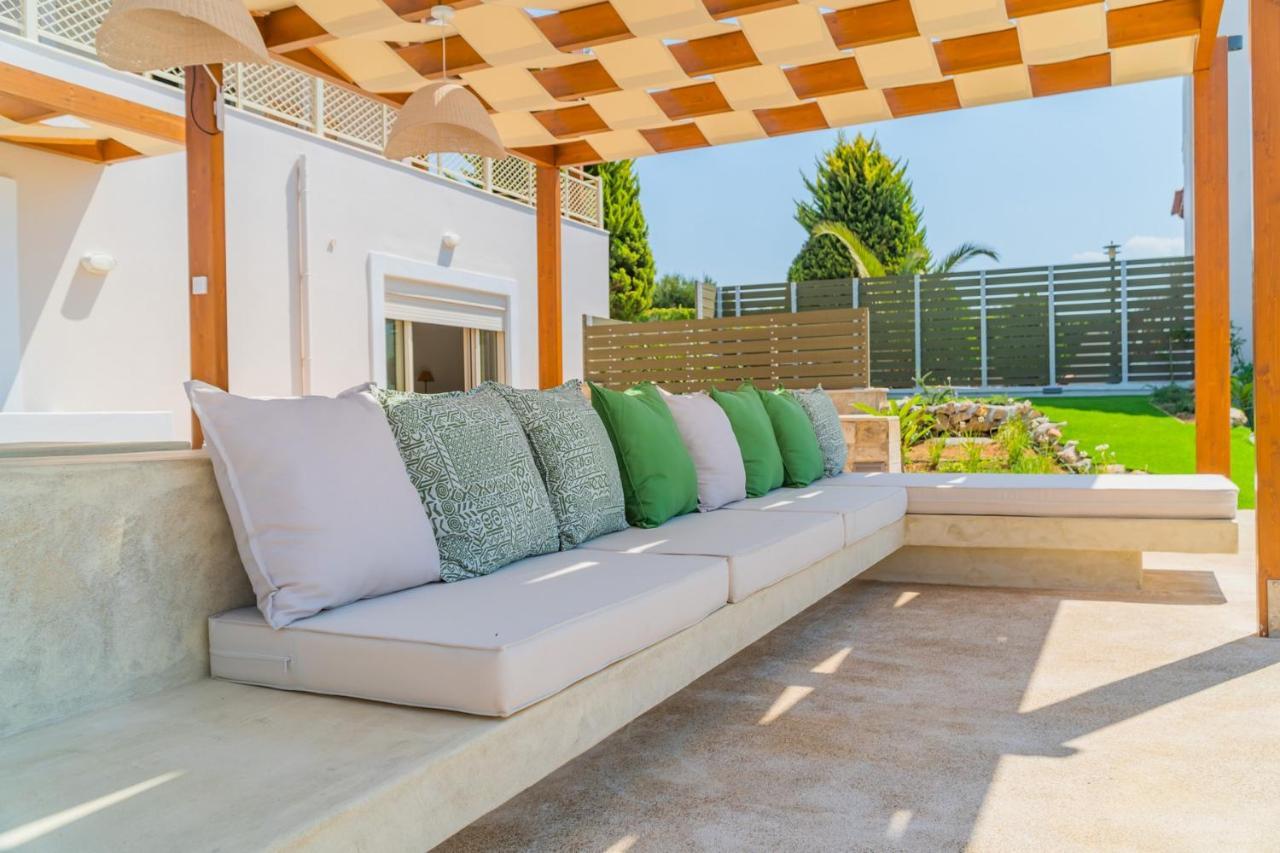 Estella Villa With Pool, Children Area, Bbq & Magnificent Views! Astérion Exterior foto