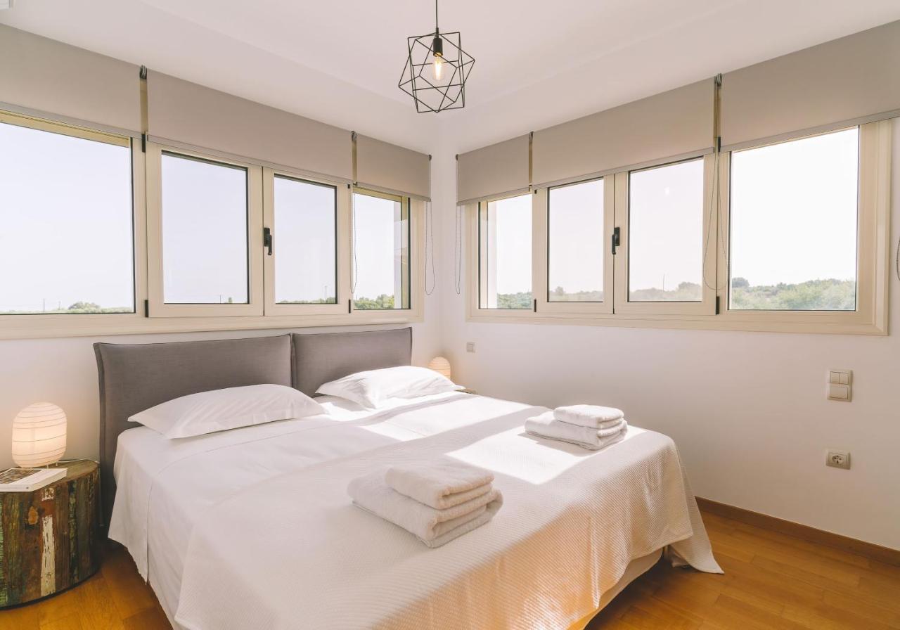 Estella Villa With Pool, Children Area, Bbq & Magnificent Views! Astérion Exterior foto